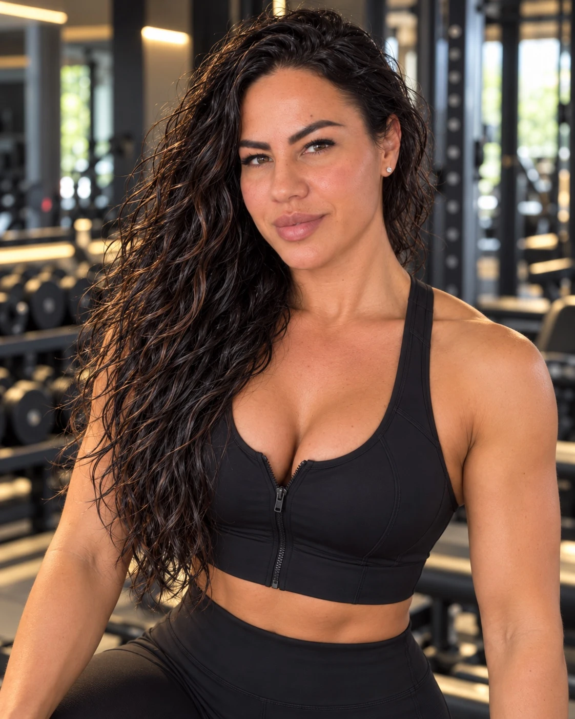 Bárbara Romero, professional fitness coach and Wellness World Champion